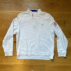 Vineyard Vine USA Three Quarter Zip